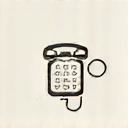 Icona di contatto telefonico